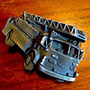 Fire Engine Belt Buckle